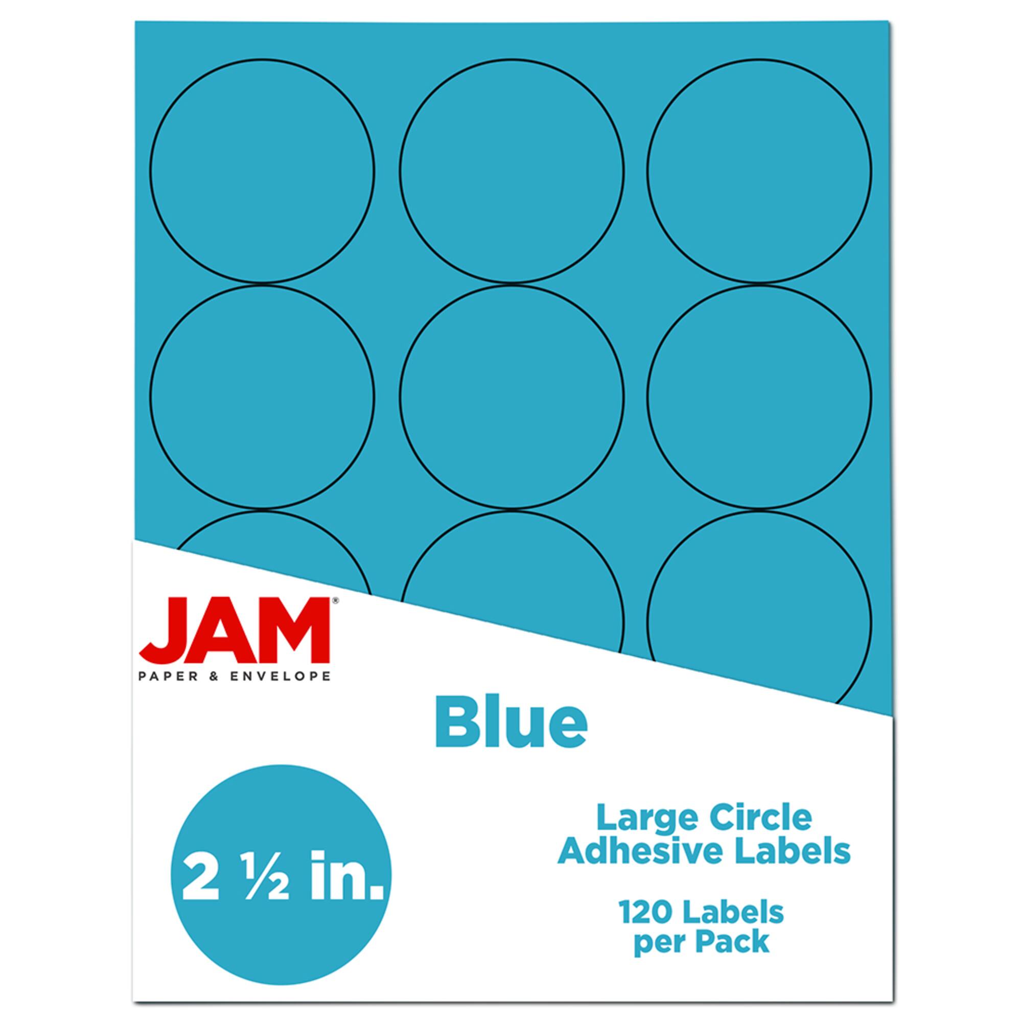 JAM Paper 2.5" Circle Product & Container Labels